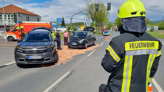Verkehrsunfall in Rosorf