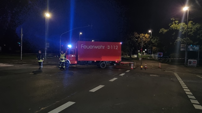 Unterstützung der Evakuierung in Göttingen